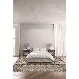 Napolihome Dijital Baskılı Kaymaz Taban Yıkanabilir Modern Sade Üçlü Yatak Odası Takımı,Kahverengi 100 X 100 YO-MODERN-215