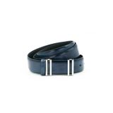 Nappa Hakiki Deri 3,50 cm Pimli Toka Klasik Erkek Kemer - Tuna KMR101 - 110 cm - Lacivert