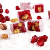 Nar Aromalı Antep Fıstıklı Mini Lokum 500g - 500 gr