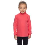 Nar Çiçeği Basic Kız Çocuk Çıtçıtlı Tam Balıkçı Yaka Şardonlu Kışlık Uzun Kollu Tişört - 3 Yaş