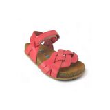 Nar Çiçeği Deri Ve Ortopedik Bebek Sandalet Rr-B-0003