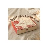 Nar creative studio Sürpriz Çıkartma Kutusu 10 Sayfa Su Geçirmez Parlak Çıkartma Seti Blind Box Hediye Koleksiyon