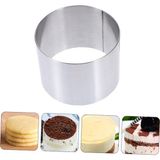 Nar Kalıp Narkalıp 12CM Çap Yuvarlak Kek Kalıbı Metal Malzeme 10CM Derinlik Yıkama Bulaşık Makinesine Uygun