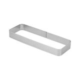 Nar Kalıp Narkalıp Dikdörtgen Delikli Tart Kalıbı 18X6 cm - 1 Adet