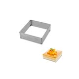 Nar kalıp Narkalıp Kare Ayarlanabilir Pasta Kek Pandispanya Kalıbı 20cm-40cm Derinlik 8CM