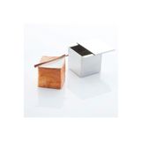 Nar kalıp Narkalıp Kare Kapaklı Küp Kek Ve Krovosan Rpll Kalıbı 8x8cm