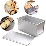 Nar Kalıp Narkalıp Metal Tost Ekmeği Pişirme Kalıbı 9X11X18CM Bulaşık Makinesinde Yıkanabilir