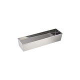 Nar kalıp Narkalıp Paslanmaz Çelik Baton Kek Pasta Kalıbı 28x10cm Derinlik 6cm