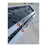 Nar Promosyon Plakalık Turkısh Aırlınes Takmatik Piyano Black Lazer Kesim Pleksi (2 Adet )