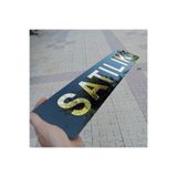 Nar Promosyon Satılık Dekor Plakalık - Pleksi 1 Ad. - 52 x 11 cm - Tüm Araçlara Uyumlu