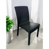 Nar Sokağı Kolsuz Rattan Sandalye - Antrasit