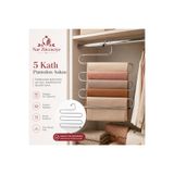NAR ZÜCCACİYE 5 Katlı Metal Pantolon Askısı