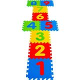 NAR ZÜCCACİYE 9 Parça Büyük Boy Rakamlı Sayılı Eva Oyun Karosu Yer Matı Puzzle Yapboz