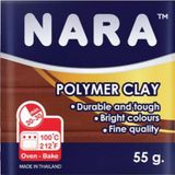 Nara Polimer Kil 55 Gram Chocolate Brown - Çikolata Kahverengi Polymer Clay Pm04