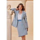 NaraMaxx Tüvit Kruvaze Blazer Ceket - 44 - Kazayağı