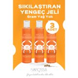 Narcissa 3 Adet - Sıkılaştırıcı Yengeç Jeli, Selülit Ve Çatlak Giderici Jel 250ml