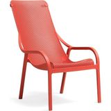 Nardi Net Lounge kırmızı Bahçe Dinlenme Koltuğu - Standart