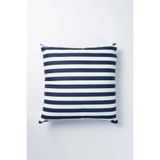 nareen home Lacivert Çizgili45x45 cm Su itici Leke Tutmaz Kırlent Kılıfı