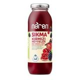 Naren Sıkma Nar Karadut Vişne Elma Havuç Suyu 250 ml
