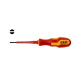 Narex 834001 Slim Serisi Elektrikçi Izoleli Düz Tornavida 2.5X75 mm