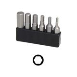 Narex 857600 1/4'' 30 mm 6 Parça Allen Bits Uç Seti