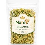 NAREX Ihlamur 25 gr Doğal Kurutulmuş Ihlamur Çiçeği Yeni Mahsul Bitki Çayı