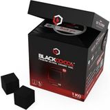 Nargile Store Black Coco's 1kg Nargile Kömürü 26ER Modeli Eşit Yanma Özelliği ile Kimyasal İçermez