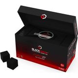 Nargile Store Black Coco's Nargile Kömürü 1kg Eşit Yanma Özelliği ile 27x27x27 mm Küpler
