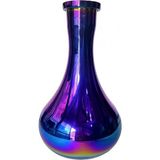 Nargile Store Damla Model Rus Tipi Geçmeli Nargile Şişesi Rainbow