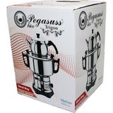Nargo Klasik Semaver 4.5lt - Ideal Boy - Tek Musluk 1100W - Gümüş