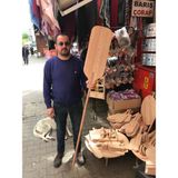 Narım Ahşap Fırın Küreği (75X22 Cmtoplam BOY:165 Cm)