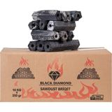 Narım Black Dıamond Press Briket Doğal Taş Fırın Mangal Kömürü 20 Kg ( A++ Kalite ) 3 Saat Yanma