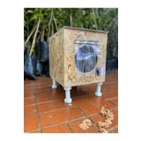 narım Kedi Evi Kedi Yuvası 8 CM AYAKLI İç Ve Dış Mekan Yağmura Ve Soğuğa Dayanıkl30x33x35cm-VİDEOLU