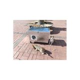narım Kedi yuvası kedi evi özel yüksek ayaklı ısı ve su yalıtımlı iç ve dış mekan 70x40x40 cm