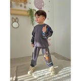 Narin Kids Oyuncak Hikayesi Detaylı 2 Iplik Erkek Çocuk Tarz Eşofman Takımı - 9 - 10 Yaş - Füme