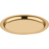 Narin Oval Tabak - Gold Titanyum - 21,7 x 14,5 cm