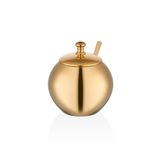 Narin Satürn Baharatlık Kaşıklı - Titanyum Gold