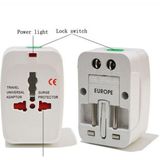 Narita Birçok Ülkeye Uygun Dönüştürücülü Elektrik Priz Çevirici Seyahat Adaptörü