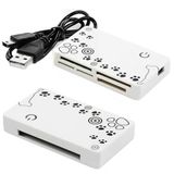 Narita Ht-02A Usb 2.0 Support Sd Mmc Mini Sd T Flash-Ms-Ms Pro All In One Çoklu Kart Okuyucu Kart Reader