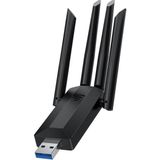 Narita Kablosuz Wifi 4 Anten 1200M Usb3.0 Wifi Adaptörü Dual Band 2.4g 5ghz USB 3.0 Wireless Adapter