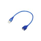 NARİTA NRT-2013 30 cm USB Uzatma Kablosu (Erkek - Dişi) Araç, TV ve PC İçin Flash Bellek Kablosu