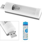 NARİTA PİL ŞARJ ALETİ TEKLİ USB AA/AAA +PİL Nİ-MH Nİ-CD Lİ-İON NARITA C-824