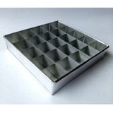 Narkalıp Brownie Kek Kalıbı Çap 20 x 20cm 36 Dilim NRT-220