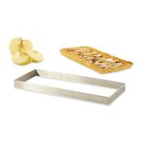 Narkalıp Delikli Dikdörtgrn Tart Kalıbı 11x30cm NRT-111