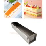 Narkalıp Dikdörtken Tiramisu Pasta Kek Brownie Kalıbı Boy 35cm Derinlik 8x8cm NRT-218