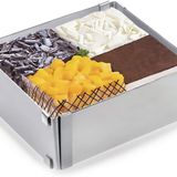 Narkalıp Kare Ayarlanabilir Kek Kalıbı 15-30cm Derinlik 10cm NRT-024