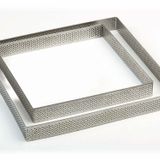 Narkalıp Kare Delikli Tart Kalıbı 2 Li NRT-020
