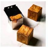 Narkalıp Kare Kapaklı Küp Kek Ve Kruvasan Kalıbı 8x8cm NRT-099