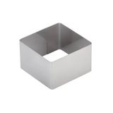 Narkalıp Kare Kek Kalıbı Çap 10 cm Derinlik 10 cm NRT-154