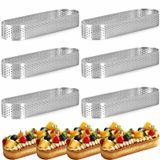 Narkalıp Oval Delikli Tart Kalıbı 6 Lı NRT 020 NRT-058